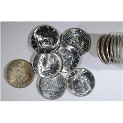 BU ROLL OF 1964 KENNEDY HALF DOLLARS
