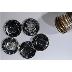 1968-S GEM PROOF KENNEDY HALF DOLLAR ROLL