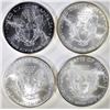 Image 2 : 2002, 04, 06 & 2010 BU AMERICAN SILVER EAGLES