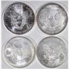 Image 2 : 2000, 03, O6 & 08 BU AMERICAN SILVER EAGLES