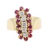 Image 1 : 0.4 ctw Diamond Ring - 14KT Yellow Gold