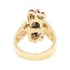 Image 3 : 0.4 ctw Diamond Ring - 14KT Yellow Gold