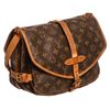 Image 2 : Louis Vuitton Monogram Canvas Leather Saumur 28 cm Messenger Bag