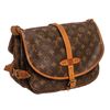 Image 4 : Louis Vuitton Monogram Canvas Leather Saumur 28 cm Messenger Bag