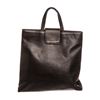 Image 1 : Bvlgari Black Leather Tote Handbag