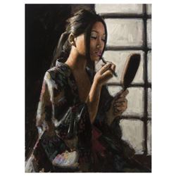 Geisha with Mirror by Perez, Fabian