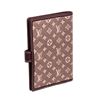 Image 3 : Louis Vuitton Burgundy Red Mini Lin Monogram Small Agenda Cover