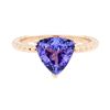 Image 2 : 2.27 ctw Tanzanite Ring - 14KT Rose Gold