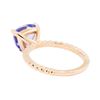 Image 3 : 2.27 ctw Tanzanite Ring - 14KT Rose Gold