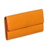 Image 2 : Louis Vuitton Orange Epi Leather Sarah Long Wallet