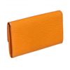 Image 3 : Louis Vuitton Orange Epi Leather Sarah Long Wallet