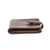 Image 4 : Coach Brown Leather Snap Closure Cardholder Wallet