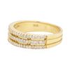 Image 1 : 0.4 ctw Diamond Ring - 14KT Yellow Gold