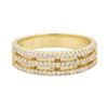 Image 2 : 0.4 ctw Diamond Ring - 14KT Yellow Gold