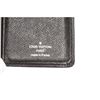 Image 4 : Louis Vuitton Black Taiga Leather Brazza Wallet