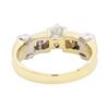 Image 3 : 0.6 ctw Diamond Ring - 14KT Yellow Gold