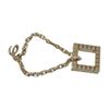 Image 1 : Chopard Gold Plated Square Bag Charm