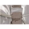 Image 6 : Miu Miu Metallic Silver Leather Matelasse Coffer Satchel Shoulder Bag