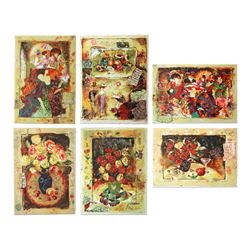 Set of 6 Sergey Kovrigo Limited Editions by Kovrigo, Sergey