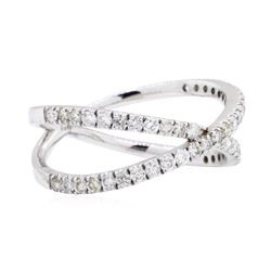 0.64 ctw Diamond Ring - 14KT White Gold