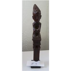 Wood Finial on Stand