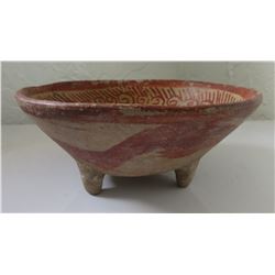 Tripod Clay Bowl