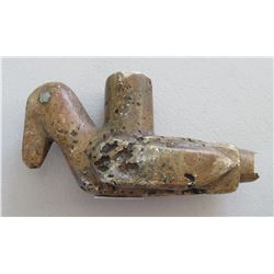 Stone Effigy Bird Pipe