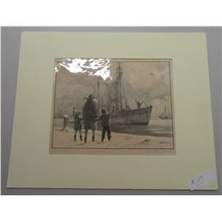 Gordon Grant Signed Lithograph