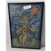 Image 1 : Occult Painting Signed W. Fredericksen