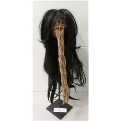 Shrunken Head Reproduction w/Stand