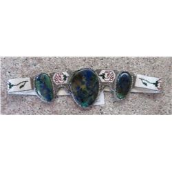 Beaded Malachite Crown