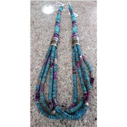 T & R Singer Turquoise Necklace