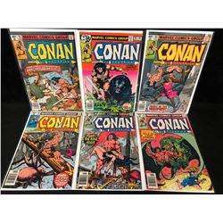 CONAN THE BARBARIAN COMIC BOOK LOT (MARVEL COMICS)