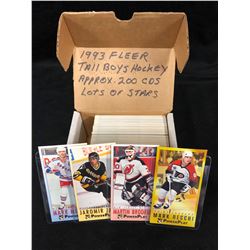 1993 FLEER TALL BOYS HOCKEY CARDS **LOTS OF STARS** (APPROX. 200 CARDS)