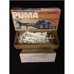 MPC PUMA WESTLAND SA 330 WITH CREWMEN 1:72 SCALE (UNNASSEMBLED)