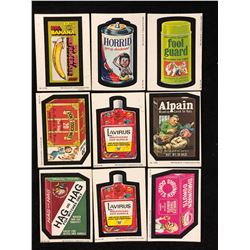 1988 O-PEE-CHEE WACKY PACKAGES