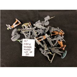 1970'S AIRFIX SOLDIER MIXED LOT OF 20
