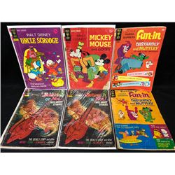 GOLD KEY COMIC BOOK LOT (UNCLE SCROOGE/ MICKEY MOUSE...)
