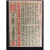 Image 2 : 1959 Topps #470 Baseball Thrills Stan Musial Raps Out 3000th Hit
