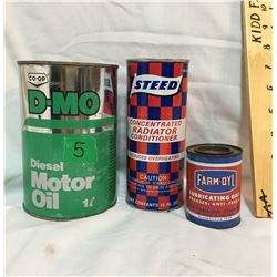 GR OF 3, CO-OP OIL, STEED RAD COND. FULL, FARM-OYL BANK