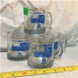 GR OF 4, 1995 NEW HOLLAND MUGS