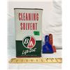 Image 1 : GR OF 3, B/A CLEANING SOLVENT GALLON, SOME CONTENTS, 2 B/A ICE SCRAPERS