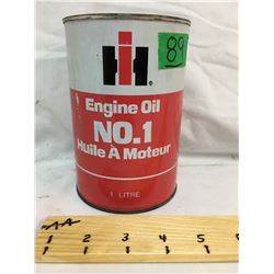 IH ENGINE OIL, 1 LITRE, BANK