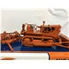 Image 2 : 1ST GEAR A/C HD-21 CRAWLER W/OFFSET DISC HARROW, 1/25 SCALE, AS NEW