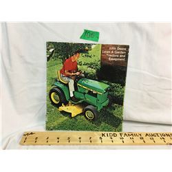 JD LAWN TRACTOR GUIDE