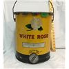 Image 1 : WHITE ROSE 25LB GREASE PAIL, VERY CLEAN