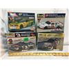 Image 1 : GR OF 4 REVELL NASCAR 1/24 SCALE MODELS