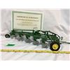 Image 1 : STEPHAN JD #77H 5 BOTOM PLOW, 1/16 SCALE DIECAST, W/ORIG BOX