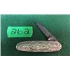 Image 1 : OLD B/A KNIFE W/REFINERY SCENE