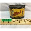 Image 1 : RED HEAD 1LB GREASE TIN W/CONTENTS